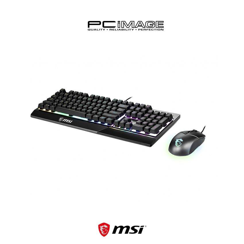MSI Vigor GK30 Gaming Keyboard and Mouse Combo PC Image
