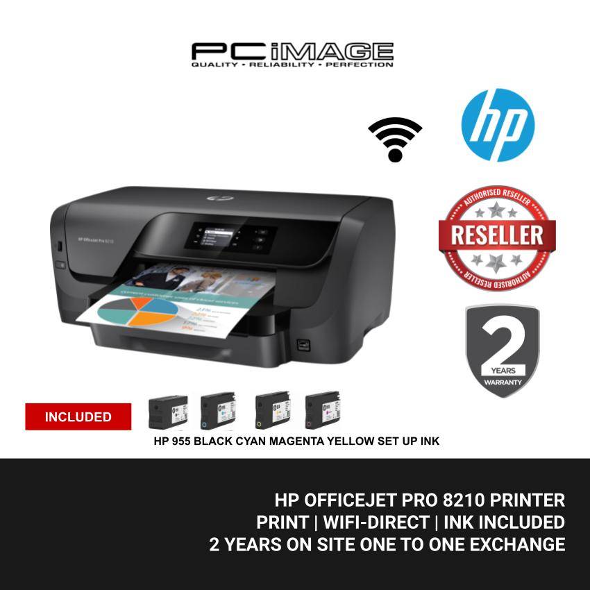 HP OFFICEJET PRO 8210 PRINTER (PRINT,WIFIDIRECT,WIRELESS,DUPLEX)