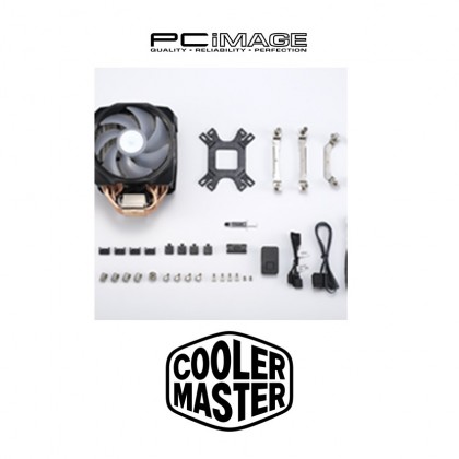 COOLER MASTER MASTERAIR MA610P ARGB CPU COOLER WITH DUAL SICKLEFLOW 120 ARGB FAN