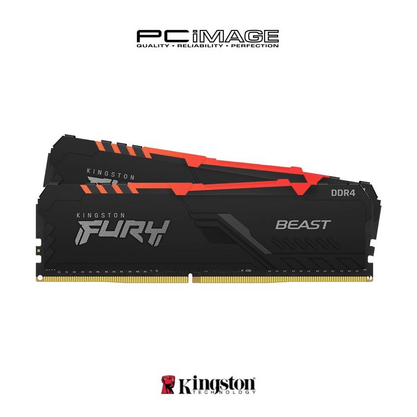 KINGSTON HYPERX FURY BEAST DDR4 RGB 8GB 2666MHz / 3200MHz CL16 DIMM ...