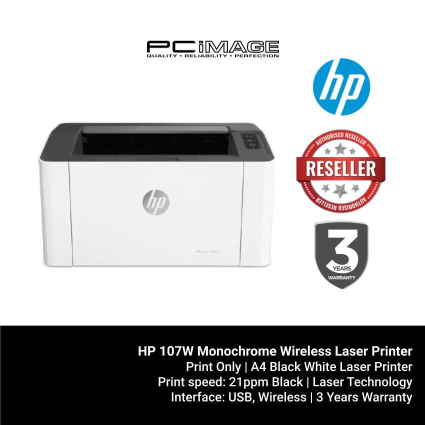 HP 107W Monochrome Wireless Laser Printer PC Image