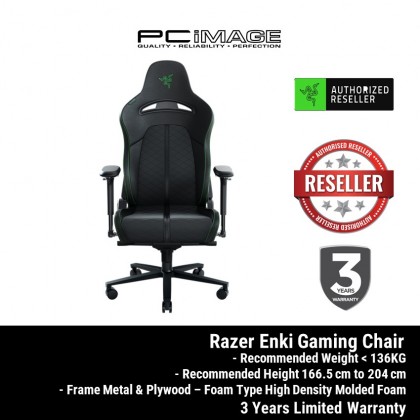 Razer ENKI / ENKI X / ENKI QUARTZ GAMING CHAIR FOR ALL-DAY COMFORT Razer ENKI / ENKI X / ENKI QUARTZ GAMING CHAIR FOR ALL-DAY COMFORT