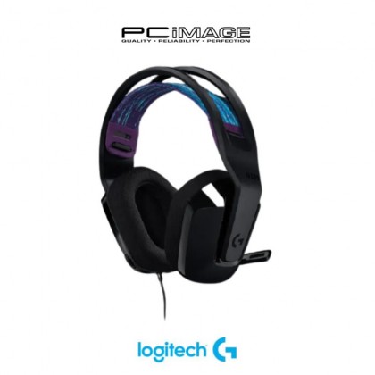 Logitech G335 Lightweight Wired Gaming Headset with Flip to Mute Microphone