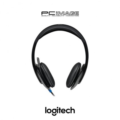 LOGITECH H540 USB Computer Headset Black