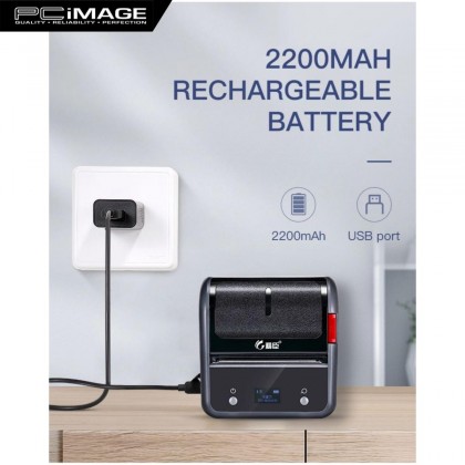 NIIMBOT B3S LARGER WIDTH THERMAL LABEL PRINTER - GRAY NIIMBOT B3S LARGER WIDTH THERMAL LABEL PRINTER - GRAY