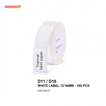 D11/D16 White Label 12*40MM - 160Pcs