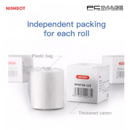 B21 White Label Sticker 40x40MM - 180Pcs B21 White Label Sticker 40x40MM - 180Pcs