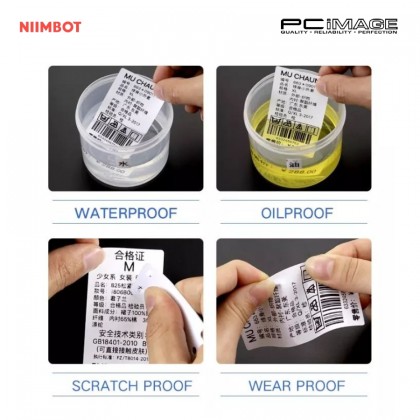 B21 White Label Sticker 40x40MM - 180Pcs B21 White Label Sticker 40x40MM - 180Pcs