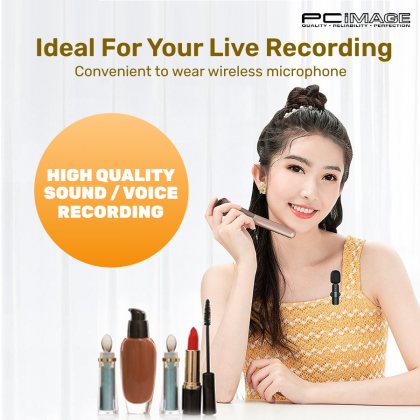 Lavalier Microphone for Live Stream Micro