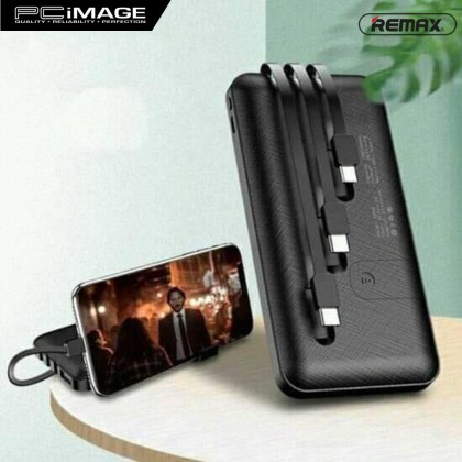 REMAX RL-PB01 10000MAH POWER BANK 2A - BLACK