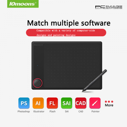 10MOONS G30 Graphic Table Working Area 183x135MM Black