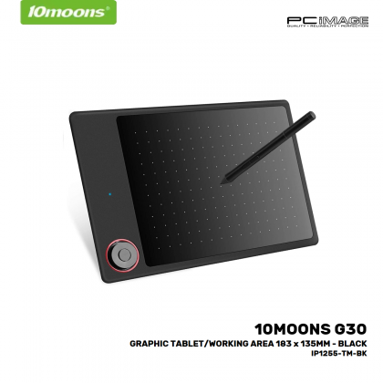 10MOONS G30 Graphic Table Working Area 183x135MM Black