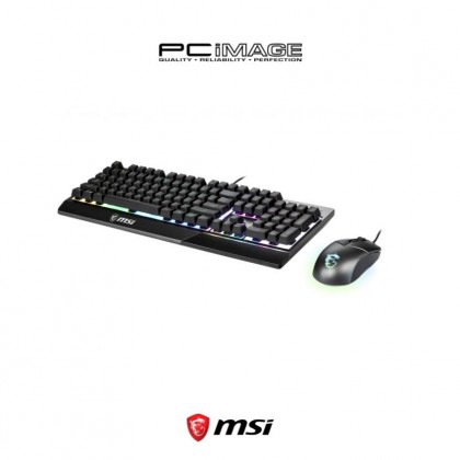 MSI Vigor GK30 Combo US Gaming Keyboard Mouse MSI Vigor GK30 Combo US Gaming Keyboard Mouse
