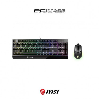 MSI Vigor GK30 Combo US Gaming Keyboard Mouse MSI Vigor GK30 Combo US Gaming Keyboard Mouse