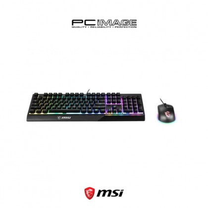 MSI Vigor GK30 Combo US Gaming Keyboard Mouse MSI Vigor GK30 Combo US Gaming Keyboard Mouse