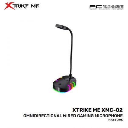 XTRIKE ME XMC-02 Omnidirectional RGB Wired Gaming Microphone