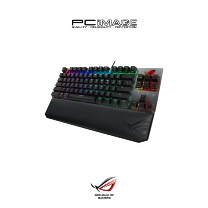 ASUS ROG Strix X802 Scope NX TKL Gaming Keyboard + ROG Scabbard Gaming Mouse Pad