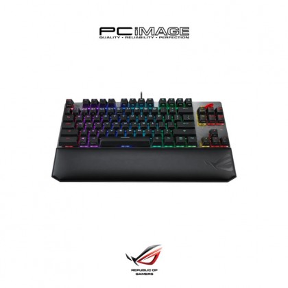 ASUS ROG Strix X802 Scope NX TKL Gaming Keyboard + ROG Scabbard Gaming Mouse Pad