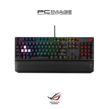 ASUS ROG Strix XA04 Scope NX DX Keyboard + ROG Scabbard II Medium Gaming Mouse Pad