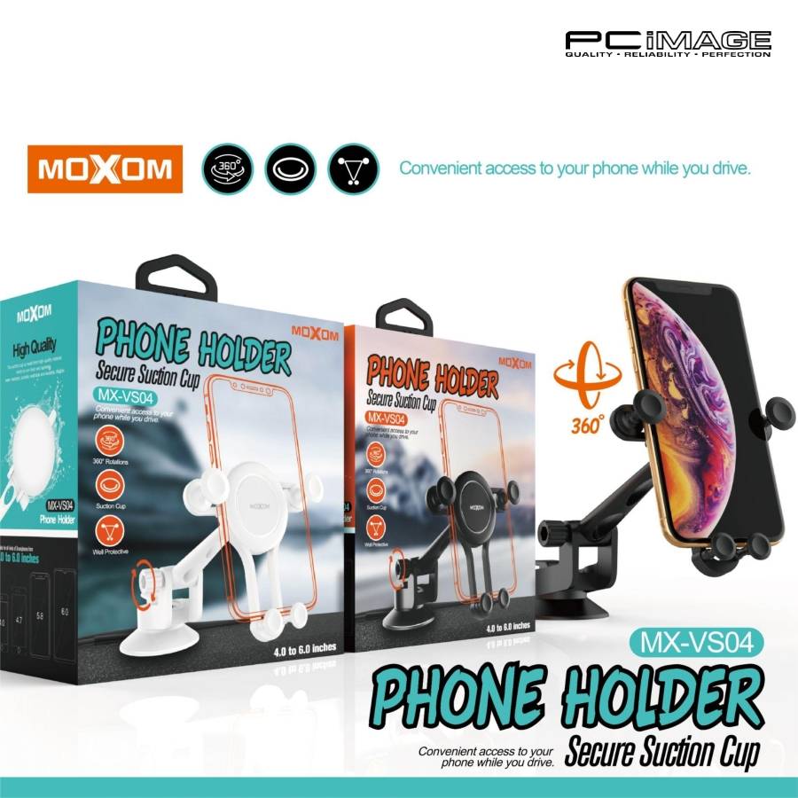 MOXOM MXVS04 Crane Twist Lock Adjustment Extendable Arm Suction Cup