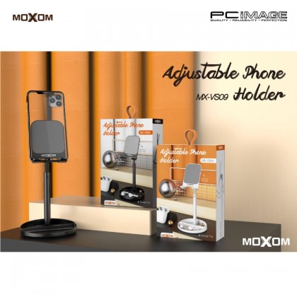 MOXOM MX-VS09 Adjustable Phone Holder Black MOXOM MX-VS09 Adjustable Phone Holder Black