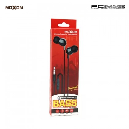 MOXOM MX-EP18 Pac-Man Earphone 1.2M Black