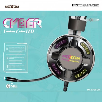 MOXOM MX-EP35 GM Cyber Gaming Headset 2.2M Black MOXOM MX-EP35 GM Cyber Gaming Headset 2.2M Black
