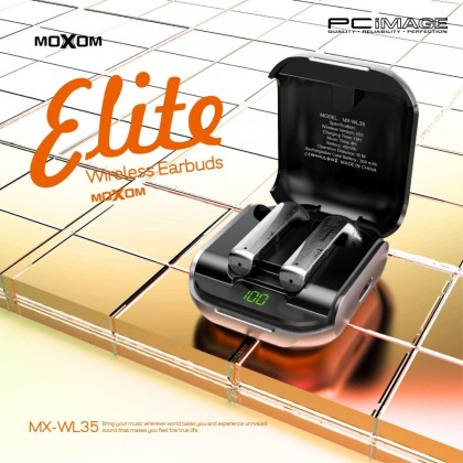 MOXOM MX-WL35 Elite Wireless TWS Earbuds MOXOM MX-WL35 Elite Wireless TWS Earbuds