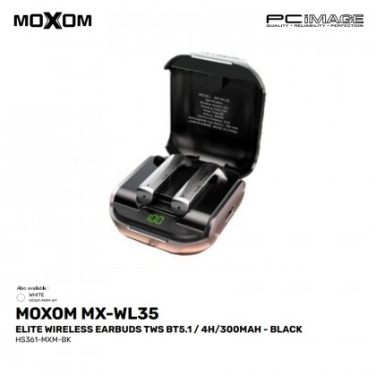 MOXOM MX-WL35 Elite Wireless TWS Earbuds MOXOM MX-WL35 Elite Wireless TWS Earbuds