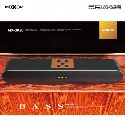 MOXOM MX-SK20 Home Theater 360 Wireless Stereo Bluetooth Speaker MOXOM MX-SK20 Home Theater 360 Wireless Stereo Bluetooth Speaker