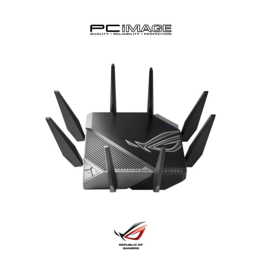 ASUS ROG Rapture GTAXE11000 Triband WiFi 6E Gaming Router PC Image