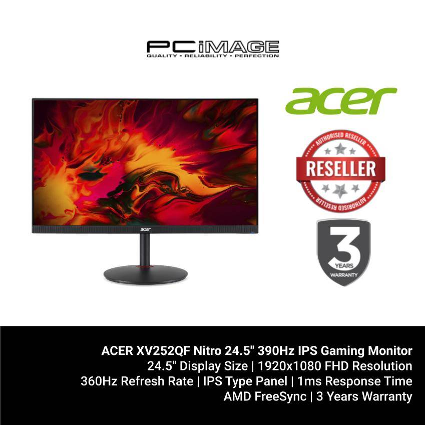 ACER XV252QF Nitro 24.5" 390Hz IPS Gaming Monitor | PC Image