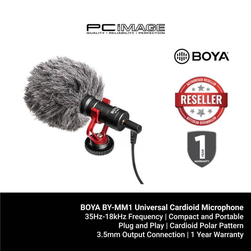 BOYA BYMM1 Universal Cardioid Microphone PC Image