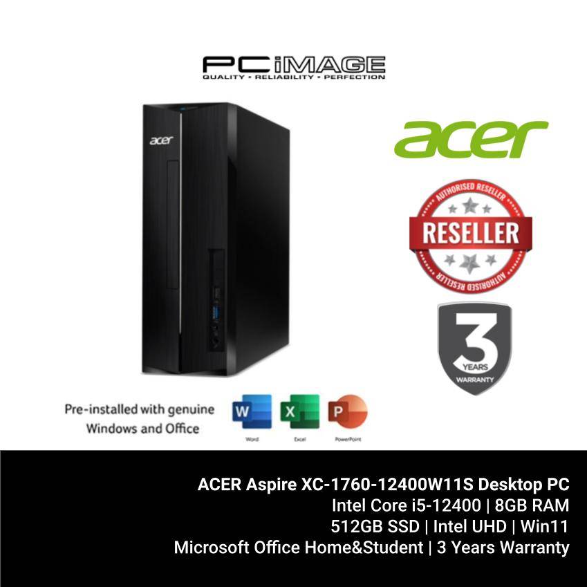 ACER Aspire XC176012400W11S Desktop PC PC Image