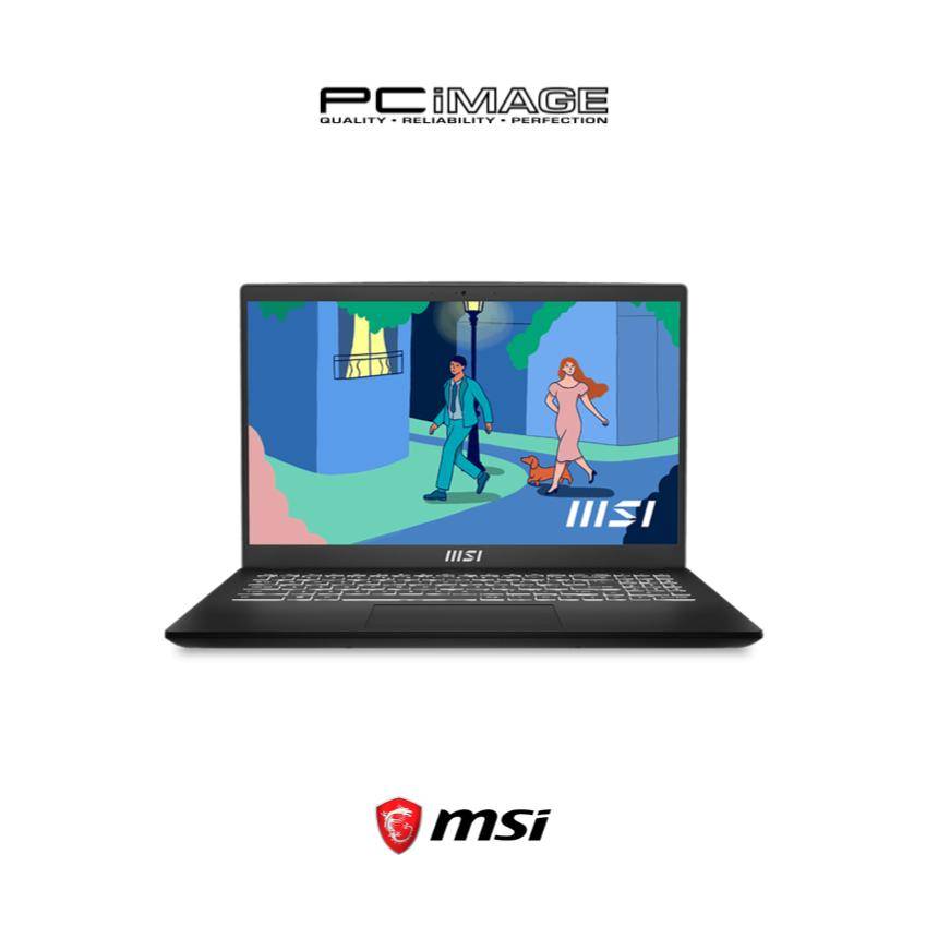 MSI Modern 14 C12M064MY 14" Laptop Black Classic Black PC Image