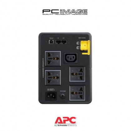 APC BX1200MI-MS Back-UPS 1200VA, 230V, AVR, 4 universal & 1 IEC outlets Battery Backup