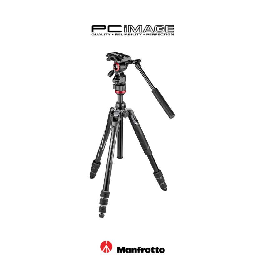 MANFROTTO Befree Live Fluid Head with Befree Aluminum Tripod PC Image