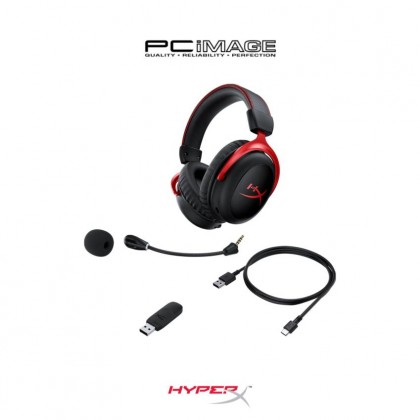 HYPERX CLOUD II Wireless Gaming Headset Red [CONTACT US FOR STOCK STATUS]