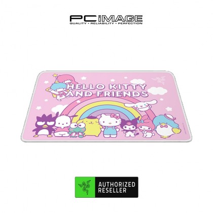 RAZER DEATHADDER ESSENTIAL + GOLIATHUS GAMING MOUSE MAT BUNDLE - HELLO KITTY & FRIENDS EDITION