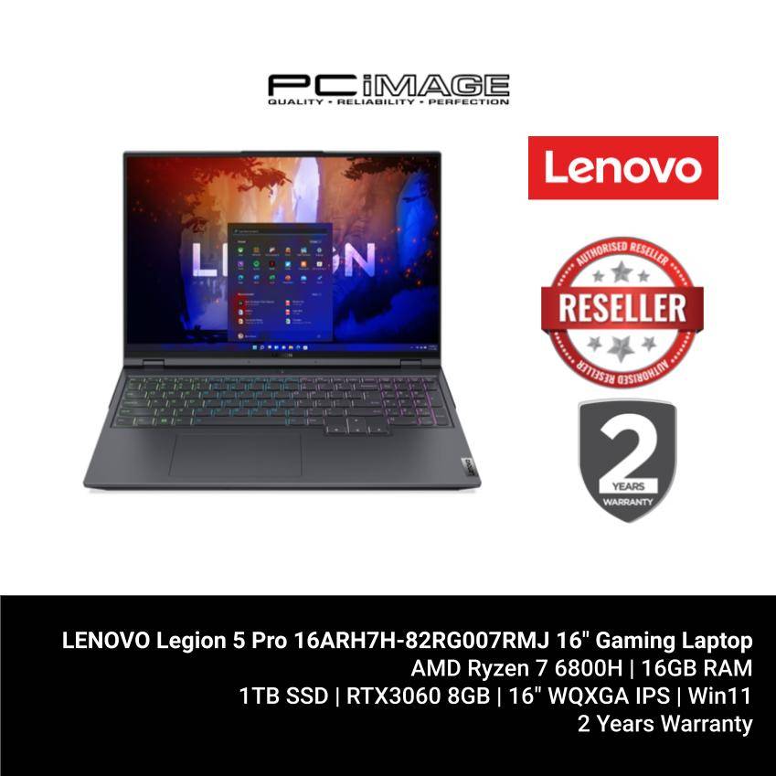 LENOVO Legion 5 Pro 16ARH7H-82RG007RMJ 16" Gaming Laptop Storm Grey ...