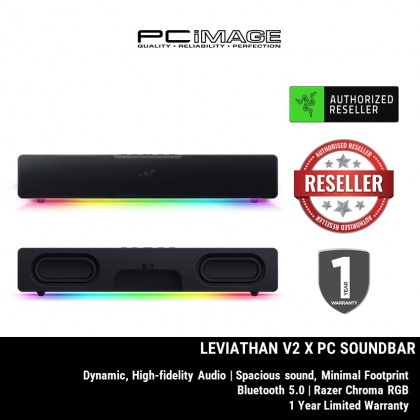 RAZER LEVIATHAN V2 X PC GAMING SOUNDBAR WITH CHROMA RGB