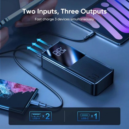 JOYROOM JR-QP193 22.5W Power Bank 30000mAh Black