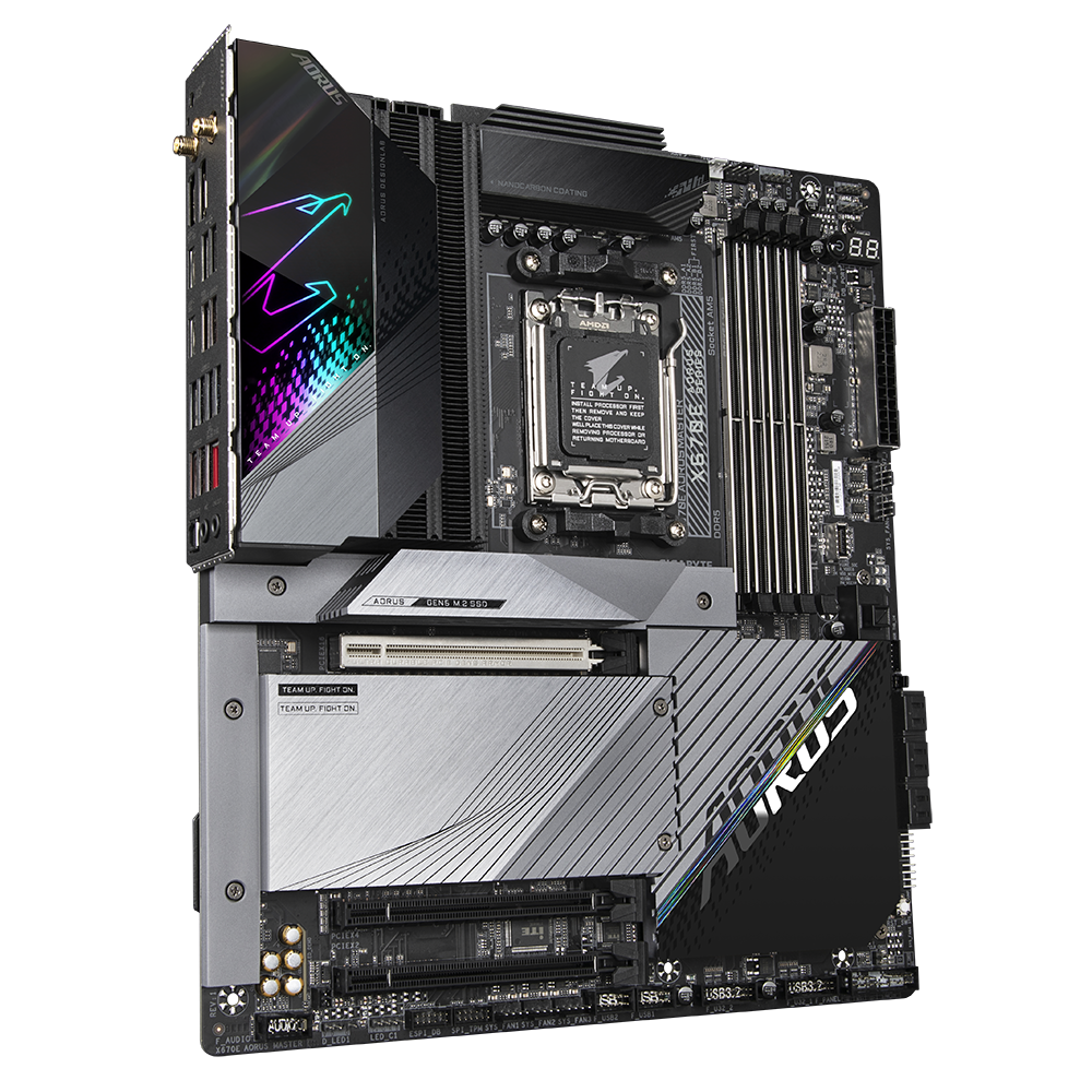 GIGABYTE X670E AORUS MASTER GAMING AM5 MOTHERBOARD