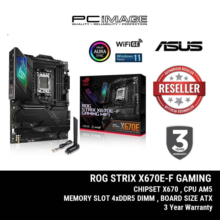 ASUS ROG Strix X670EF Gaming WiFi AMD X670 (Ryzen AM5) ATX motherboard
