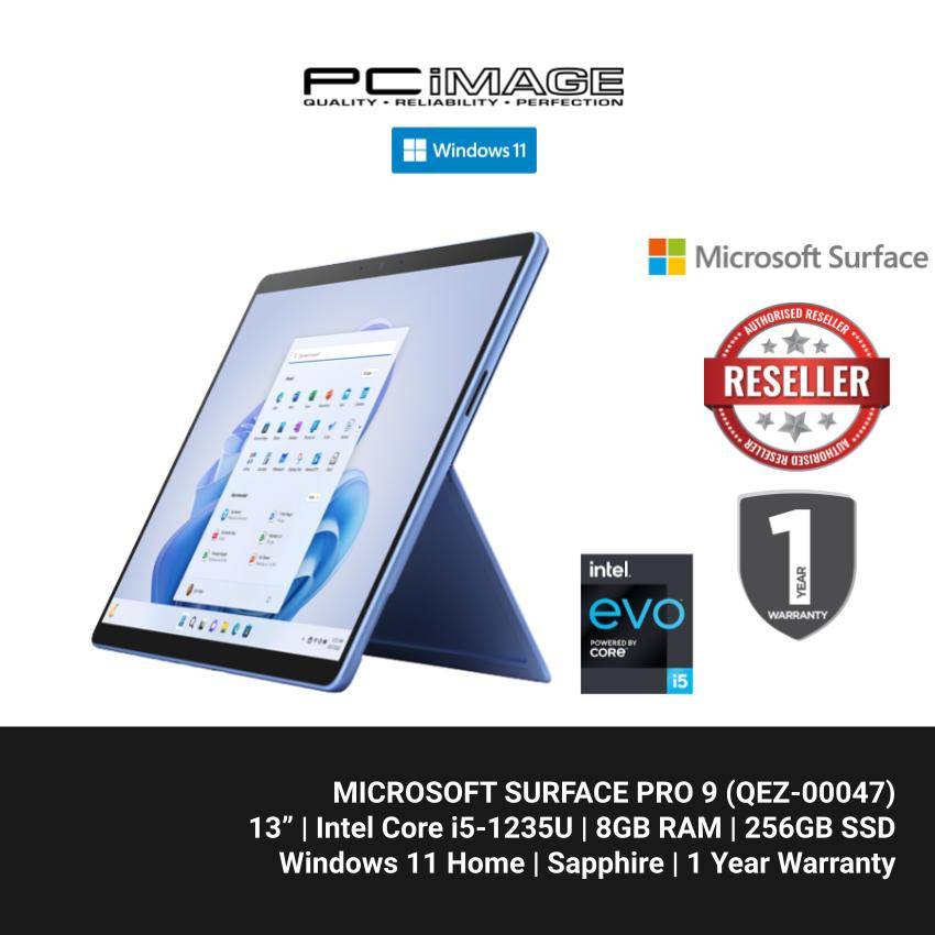 Microsoft Surface Pro 9 Core i5 / 8GB RAM / 256GB SSD (Sapphire