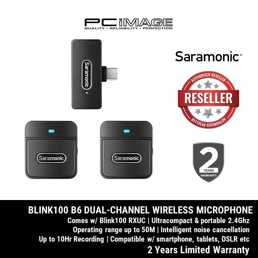 SARAMONIC BLINK 100 B1 B2 B6 2.4GHZ DUALCHANNEL WIRELESS