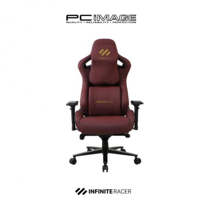INFINITE RACER ERGO-MAX SERIES 081 Gaming Chair - 4D Armrest, Aluminum Base, 75mm Caster, PVC Leather, <150KG INFINITE RACER ERGO-MAX SERIES 081 Gaming Chair - 4D Armrest, Aluminum Base, 75mm Caster, PVC Leather, <150KG