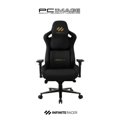 INFINITE RACER ERGO-MAX SERIES 081 Gaming Chair - 4D Armrest, Aluminum Base, 75mm Caster, PVC Leather, <150KG INFINITE RACER ERGO-MAX SERIES 081 Gaming Chair - 4D Armrest, Aluminum Base, 75mm Caster, PVC Leather, <150KG