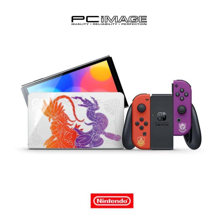 NINTENDO Switch OLED Console Scarlet Violet Edition PC Image
