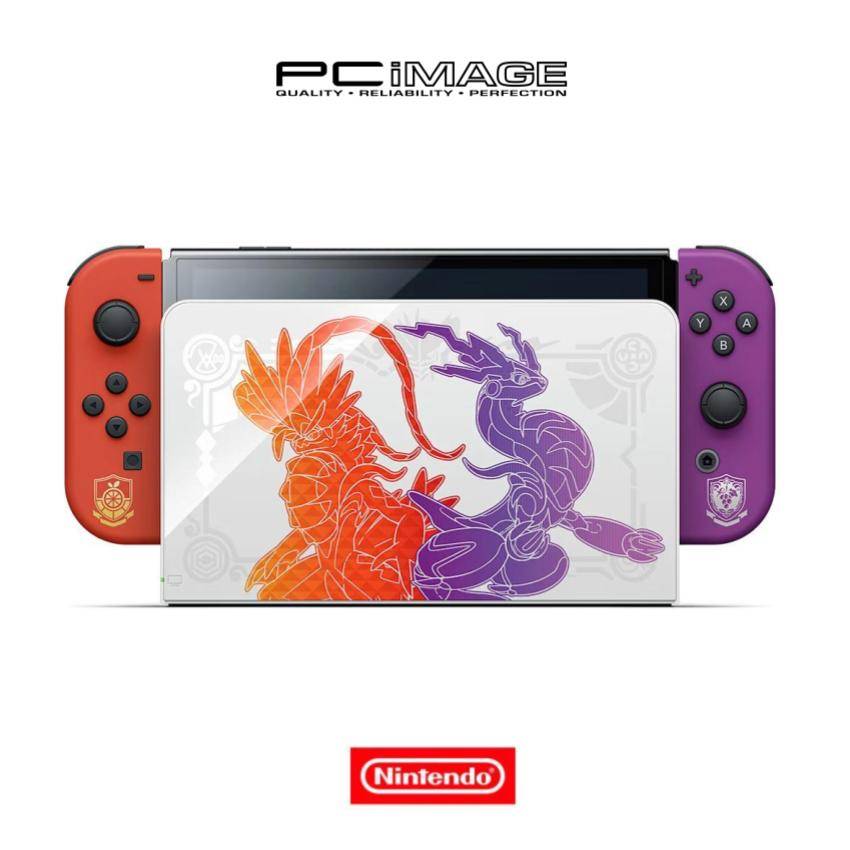 NINTENDO Switch OLED Console Scarlet Violet Edition PC Image
